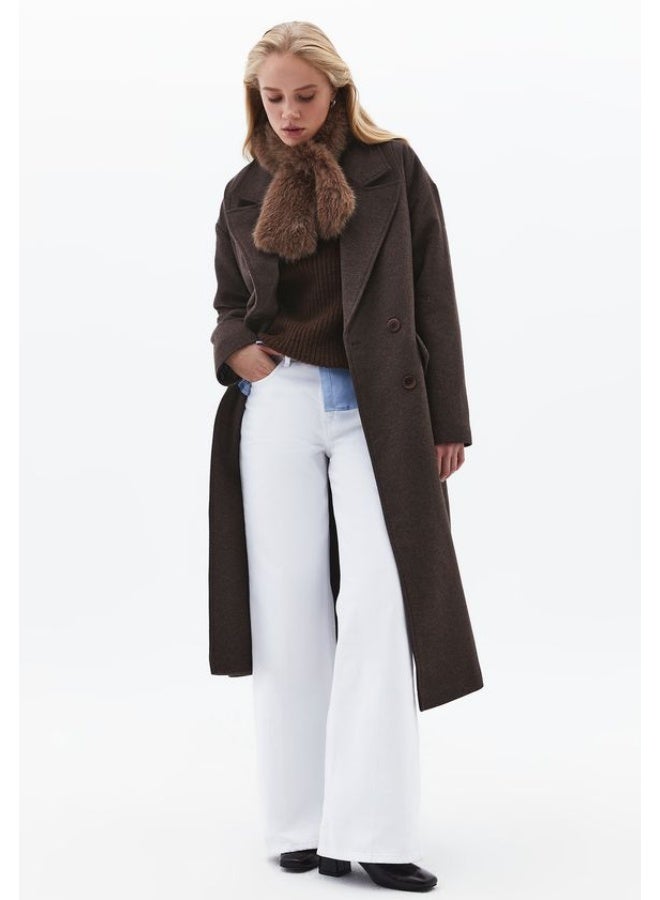 OXXO Wool Blend V-Neck Sweater - Image 1